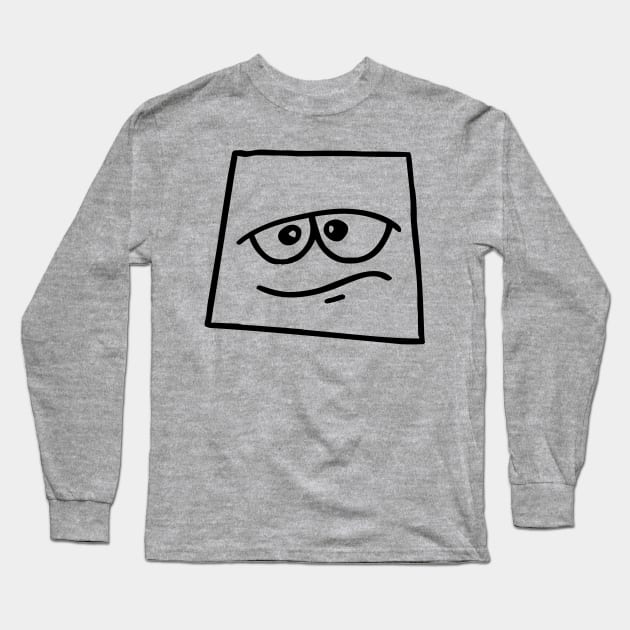 Square heads – Moods 9 Long Sleeve T-Shirt by Everyday Magic